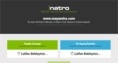 Desktop Screenshot of mayamira.com