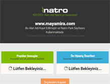 Tablet Screenshot of mayamira.com
